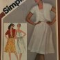 Simplicity 9909 Misses' Pullover Sundress and Unlined Bolero Jacket Sewing Pattern Size 12