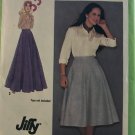 Simplicity 9172 Misses' Jiffy Maxi or Knee Length Skirt Sewing Pattern Size 10, waist 25"
