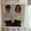 McCall's 5519 Misses' Blouses Nancy Ziemen Busy Woman's Sewing Pattern size 12