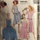 McCall's 3580 Misses Dresses and Tie Belt Sewing Pattern Size 6