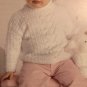 Leisure Arts 3296 Baby Soft Sweaters to Knit 8 designs Knitting Patterns