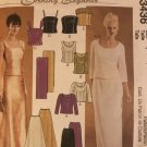 McCall's 3436 Misses Evening Elegance Lined Tops, Skirts, stole Sewing Pattern, Size 8 10 12