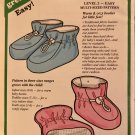 Snuggle Booties Sewing Pattern for Infants/Toddlers Green Pepper F715 Sewing Pattern