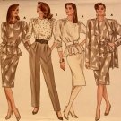 Butterick 5728 Misses' Jacket, Top, Skirt & Pants Size 6 8 10 Sewing Pattern