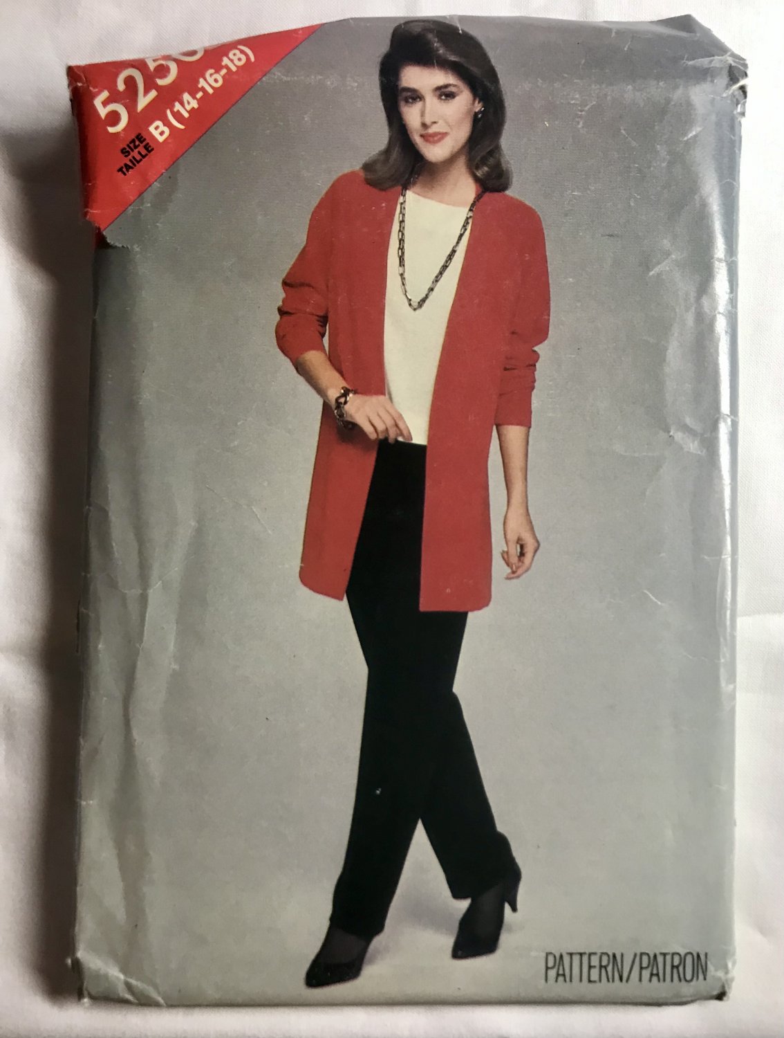 Butterick 5250 See & Sew Misses Jacket, Top & Pants Size 14 - 18 Sewing Pattern