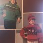 Leisure Arts Leaflet 406 Fair Isles For Girls 5 Designs by Zara Zsido Knitting Pattern