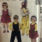 McCall's 4414 Children's Jumper, Jumpsuit & Tops Sewing Pattern Size 3