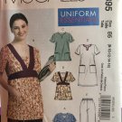McCall's 5895 Uniform Essentials Sewing Pattern Size 8 - 16 Medical Scrubs tops & pants