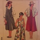 Simplicity 7569 Maternity Easy to Sew Dress or Jumper and Unlined Jacket Sewing Pattern size 10