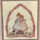 P. Buckley Moss Sister Love Cross Stitch Pattern Leaflet 131