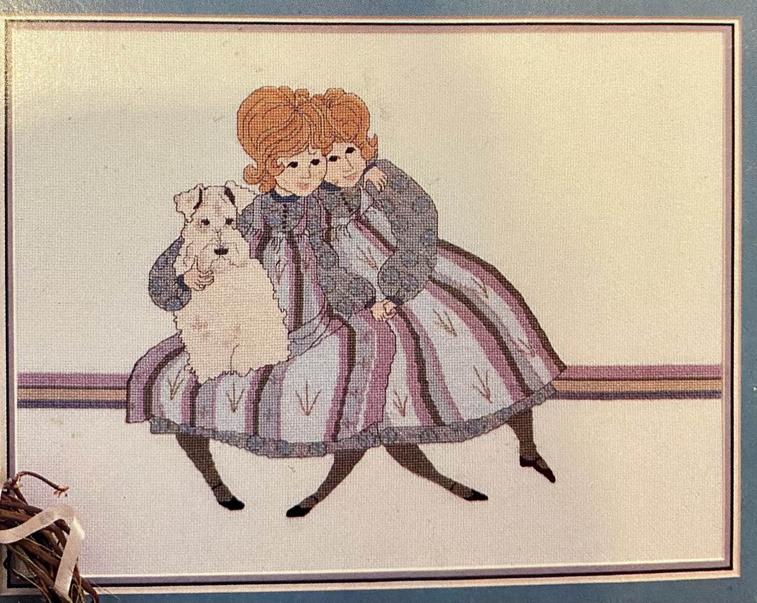 P. Buckley Moss Best Friends Cross Stitch Pattern Leaflet 117