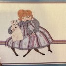 P. Buckley Moss Best Friends Cross Stitch Pattern Leaflet 117