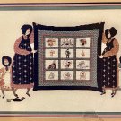 P. Buckley Moss The Moss Stitcher's Quilt Cross Stitch Pattern Leaflet 130