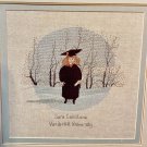P. Buckley Moss Graduation Girl Cross Stitch Pattern Leaflet 123