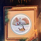 P. Buckley Moss Little Blue Church Cross Stitch Pattern Leaflet 127