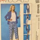 McCall's 4469 Misses' Top Skirt Pants or Capris for Sewing Pattern size 10 - 16