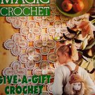 Magic Crochet Magazine 129 December 2000 Thread Crochet Doiles, Mats, Trims, Bags, Hats
