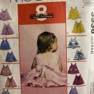 McCall's 3536 Toddlers' Dress and Panties Sewing Pattern size 1 - 4