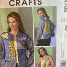 McCall's 4798 Misses' Jacket and Tote Sewing Pattern Size Sml to Xlg