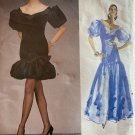Vogue 1993 Givenchy Misses' Dress. Lined dress, above mid-knee or evening length Size 8