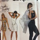 Simplicity 7231 Misses' Jumpsuit and Dress Sewing Pattern Size 4 - 10 Christie Brinkley Collection