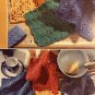 Wash & Wipe Dishcloths Leisure Arts 2546 Crochet Pattern 14 Designs