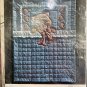 Gingham Goose Cuddle Cat Quilt Applique Pattern uncut