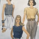 Very Easy Vogue Sewing Pattern 8328 Misses Pull-Over Top Size 8 10 12