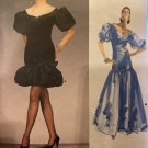 Vogue 1993 Givenchy Misses' Dress. Lined dress, above mid-knee or evening length Size 12