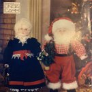 Vogue 8434 26'' SANTA & MRS. CLAUS DOLLS with clothes sewing pattern