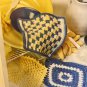 Kitchen Decor Crochet Pattern Leisure 75026 19 designs using cotton yarn
