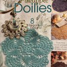 Annies Attic Pineapple Doilies Afghans Crochet Pattern 8 designs 879523 Thread Crochet