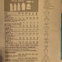 Vintage t-shirt sewing pattern BUTTERICK 4614 uncut size 12 bust 34
