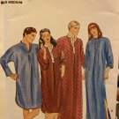 Butterick 4138 Unisex Loose-fitting nightshirt in two lengths Sewing Pattern size Medium