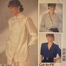 McCalls 2721 Misses Button Front Blouses Sewing Pattern 3 Styles Sizes 12 14 16
