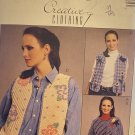 McCalls 2466 Misses' Vest, Top and Purse Sewing Pattern Sizes 8-22 Upcycle Chenille