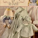 Precious Layettes to Knit Knitting Pattern Leisure Arts 3202