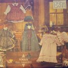 Vogue 8337 18 inch Early American doll clothes Sewing Pattern