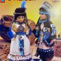 Indian Brave & Maiden, Annie's Attic Doll Clothes Crochet Pattern Booklet 8B072
