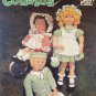 Crochet Cousins Annie 's Attic Crochet Pattern Booklet 87C41 33 to 35 inch dolls