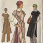 Vogue Tunic Pattern 70s Easy Flares Aline Skirt Size 8 Layered Modest Tunic Dress Vogue 9638