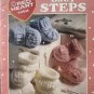 Baby Steps Baby Booties Crochet Pattern Leisure Arts 2865