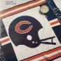 Football Team Afghan, Lap Robe and Pillow Crochet Pattern by Nomis
