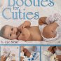 Booties for Cuties Baby 13 crochet designs Leisure arts 2471