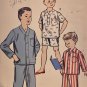 Advance 8487 Boys Pajamas Vintage Sewing Pattern