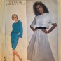 Simplicity 8573 Dennis Goldsmith 1980s High Waist Skirt Midriff Crop Top Pattern Size SM 32.5-34"