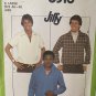 Simplicity 8318 Men's Jiffy Pullover Top Size X-Large 46 - 48 from the 70's