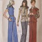 Simplicity 6513 Misses' Unlined Vest and Pants Size 12, from the 70's