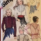 Simplicity 5627 Girls Set of Blouses Sewing Pattern size 12