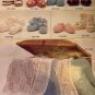 Baby Layette & Booties Knit & Crochet Pattern Book Bernat Cherubs 522